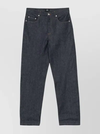 APC WIDE LEG UNISEX JEANS IN JAPANESE DENIM