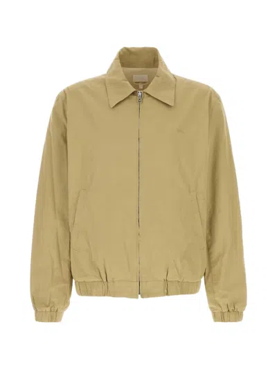 A.p.c. Beige Cotton William Jacket In Neutral