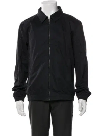 Pre-owned A.p.c. Windbreaker In Blue
