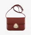 Apc A. P.c. Astra Leather Shoulder Bag