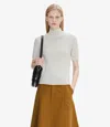 Apc Wisteria Sweater L Heather Ecru In Heather Ecru