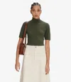 Apc Wisteria Sweater L Military Khaki In Military Khaki