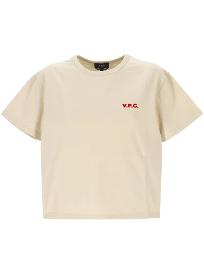Apc A.p.c. Woman Mastic Rouge T Shirt