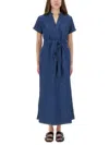Apc A.p.c. Women Denim Annelie Dress In Blue