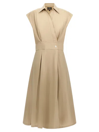 Apc A.p.c. Women 'athena' Dress In White