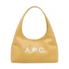 A.p.c. Women Baby Ninon Shoulder Bag In Yellow
