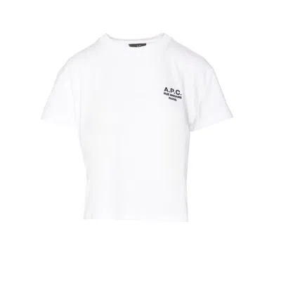 Apc A.p.c. Women Boxy Logo T-shirt