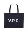 Apc Women's Daniela Shopping Bag In Denim