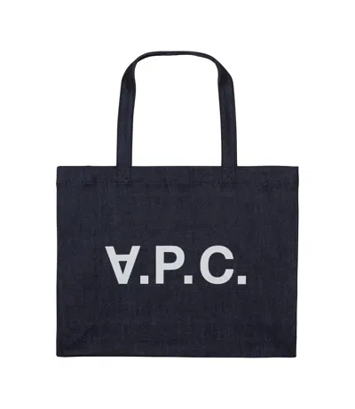 Apc Women's Daniela Shopping Bag In Denim