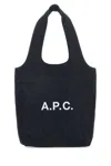 Apc A.p.c. Women Denim Ninon Shopping Bag In Blue
