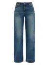 Apc Elisabeth Straight Jeans In Denim