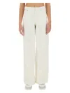 Apc A. P.c. "elisabeth" Jeans In White