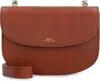 Apc Sarah Shoulder Bag One Size Hazelnut In Brown