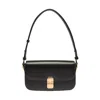 Apc Leather Shoulder Bag With Frontal Logo