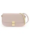 Apc A.p.c. Grace Chaine Leather Clutch Bag In Mixed Colours