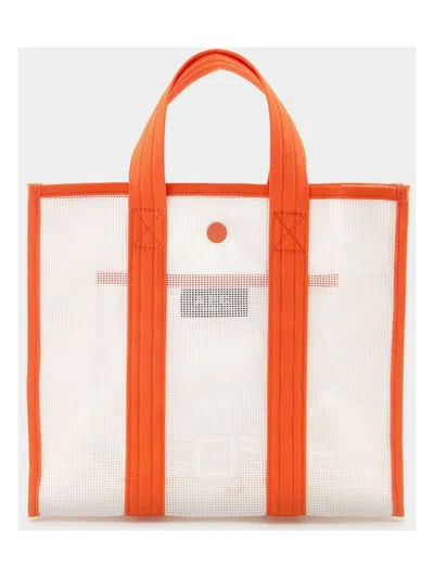 Apc Women's Louise Small Shopper Tote Bag In Orange