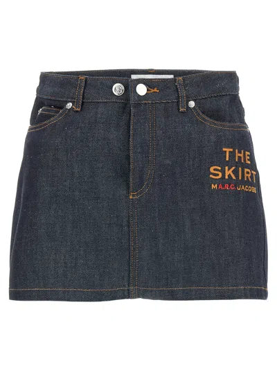 A.p.c. The Skirt Skirts Blue In Black