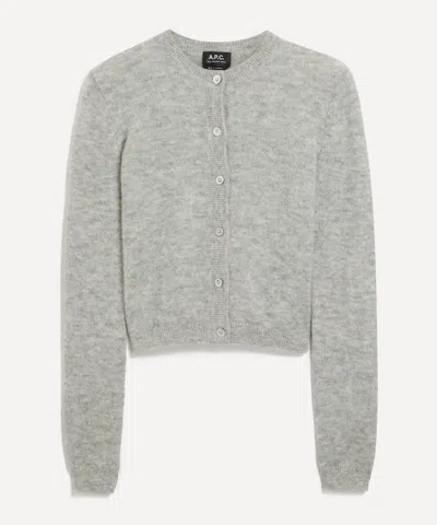 Apc A.p.c. Women's Millie Brushed Knit Cardigan