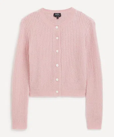 Apc A.p.c. Women's Milo Alpaca-merino Wool Cardigan