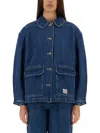 Apc A.p.c. Jackets In Blue