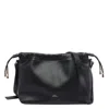 Apc A.p.c. Women Ninon Leather Shoulder Bag In Black