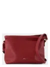 Apc A.p.c. Ninon Mini Crossbody In Red