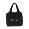 Apc A.p.c. Ninon Canvas Tote Bag In Black