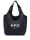Apc Shoulder Bag A. P.c. Woman Color Indigo In Multi