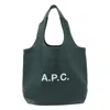 Apc Shoulder Bag A. P.c. Woman Color Green In Green