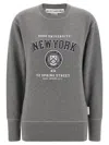 Apc Ny Sweatshirt Gray In Gray