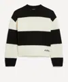 Apc Alice Horizontal-stripe Knitted Jumper