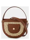 Apc A.p.c. Pocket Small Crossbody In Brown