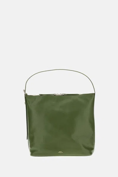 Apc A.p.c. Women Sac Vera Bag In Green