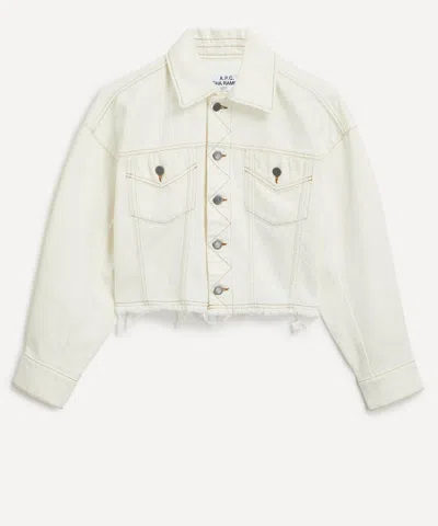 APC A.P.C. WOMEN'S SAINTERS DENIM JACKET