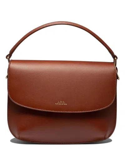 Apc Sarah Mini Bag In Brown
