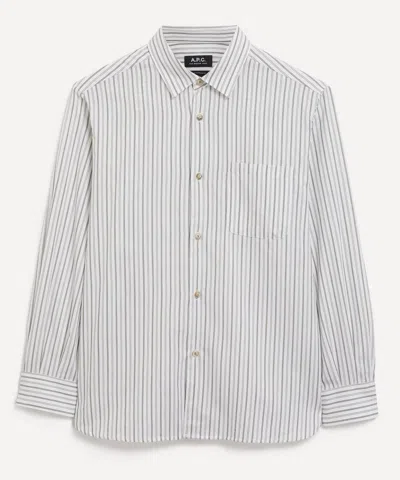 Apc A.p.c. Women's Sela Striped Vintage 90s-cut Shirt