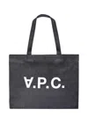 Apc Crossbody Bags A. P.c. Woman Color Denim In Black