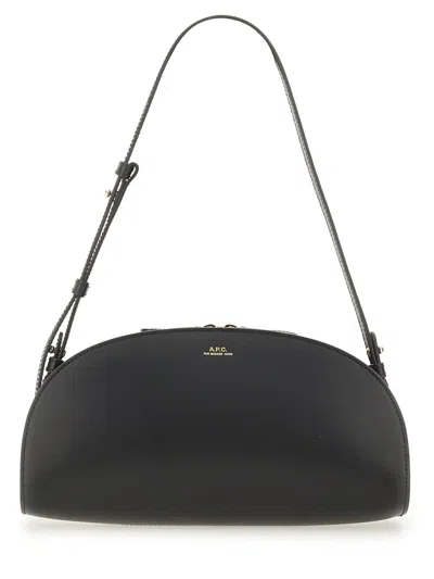 APC A.P.C. WOMEN SHOULDER BAG "DEMI-LUNE"