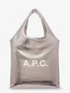 Apc A.p.c. Women Shoulder Bag With Maxi Logo Print In Multi