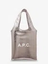 Apc A.p.c. Women Shoulder Bag With Maxi Logo Print In Multi