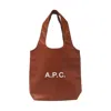 Apc A.p.c. Women Small Ninon Shoulder Bag In Brown