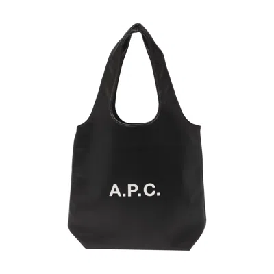 Apc A.p.c. Women Small Ninon Shoulder Bag In Black