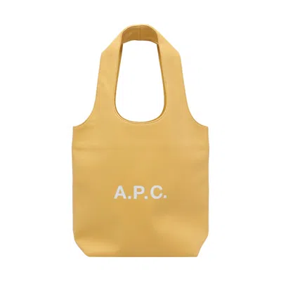 Apc A.p.c. Women Small Ninon Tote Bag In Yellow