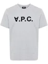 Apc A.p.c. Standard Big Vpc T-shirt Clothing In Gray