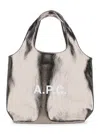 Apc Shoulder Bag A. P.c. Men Color Silver In Silver