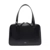Apc A.p.c. Black Shoulder Bag With Versatile Carrying Options In Black