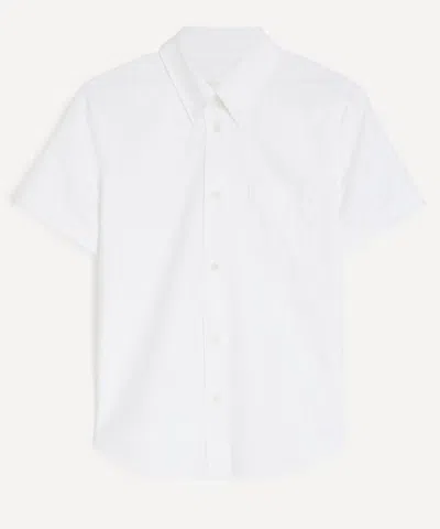 A.p.c. Women's White Uniform Short-sleeve Shirt
