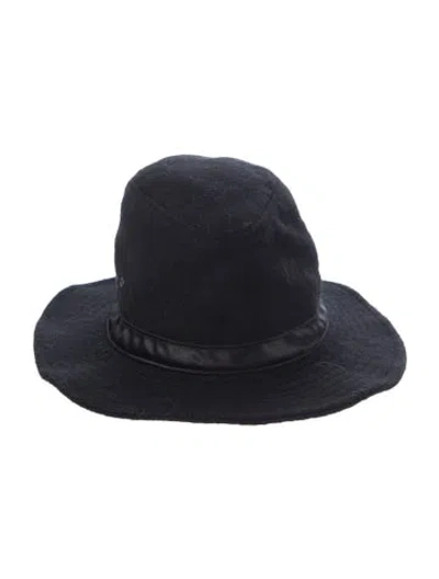Pre-owned Apc Women's Wool Bucket Hat In Black