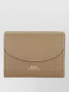 Apc Womens Leather Coin Wallet Rear Cardholder
