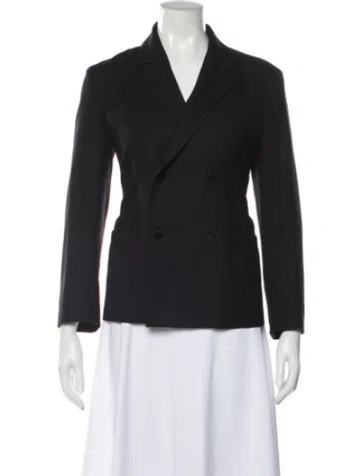 Pre-owned A.p.c. Wool Blazer In Black